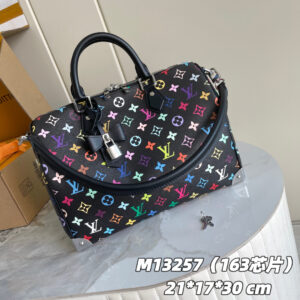 Louis Vuitton x Takashi Murakami Speedy Soft 30 Handbag