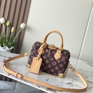 Louis Vuitton Speedy Trunk 20 Monogram Origine Crossbody Bag