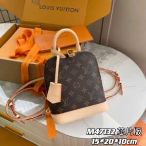 Louis Vuitton Alma Monogram Shoulder Bag M47132