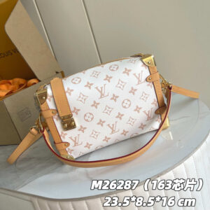 Side Trunk Medium Monogram Canvas Crossbody Bag