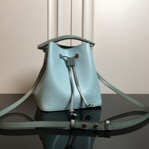 Louis Vuitton NéoNoé BB Bucket Bag in Pale Green Epi Leather