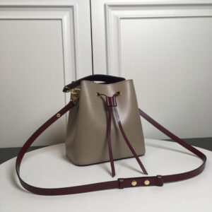 Louis Vuitton NeoNoé BB Bucket Bag in Elephant Gray