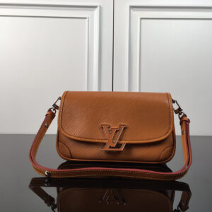 Louis Vuitton Buci Epi Leather Crossbody Bag – Brown