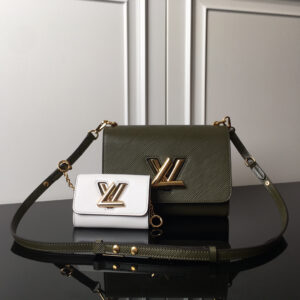 Louis Vuitton Twist Medium Handbag with Detachable Twisty Clutch
