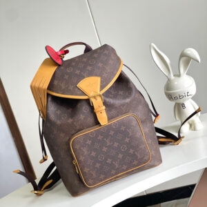 Louis Vuitton Montsouris Backpack in Monogram Dust Canvas