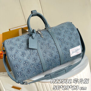 Louis Vuitton Keepall Bandoulière 50 Travel Bag