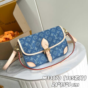 Louis Vuitton Diane Monogram Denim Crossbody Bag