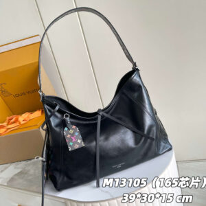 CarryAll Dark Medium Lambskin Handbag