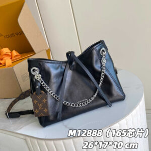 Louis Vuitton CarryAll BB Monogram Leather Crossbody Bag