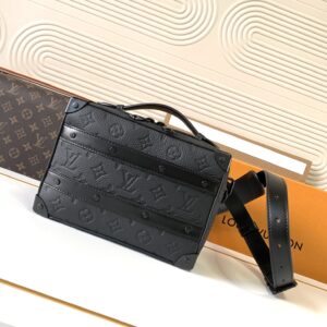 Louis Vuitton Handle Soft Trunk M59163 Monogram Leather Crossbody Bag