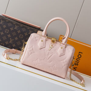 Louis Vuitton Speedy Bandoulière 20 Monogram Empreinte Leather Crossbody Bag