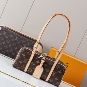 Louis Vuitton Hang On Monogram Handbag