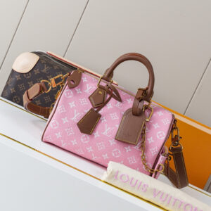 Louis Vuitton Speedy Bandouliere 25 Monogram Leather Crossbody Bag