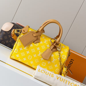 Speedy Bandouliere 25 Monogram Leather Bag