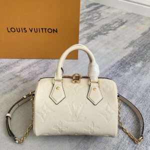 Louis Vuitton Speedy Bandoulière 20 Handbag in Monogram Empreinte Leather