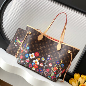 Louis Vuitton Neverfull MM Monogram Canvas Tote Bag
