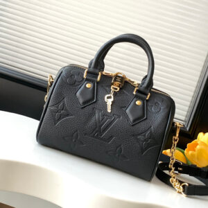 Louis Vuitton Speedy Bandoulière 20 Monogram Empreinte Leather Crossbody Bag