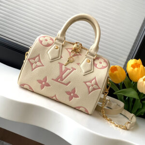 Louis Vuitton Speedy Bandoulière 20 Monogram Empreinte Leather Bag