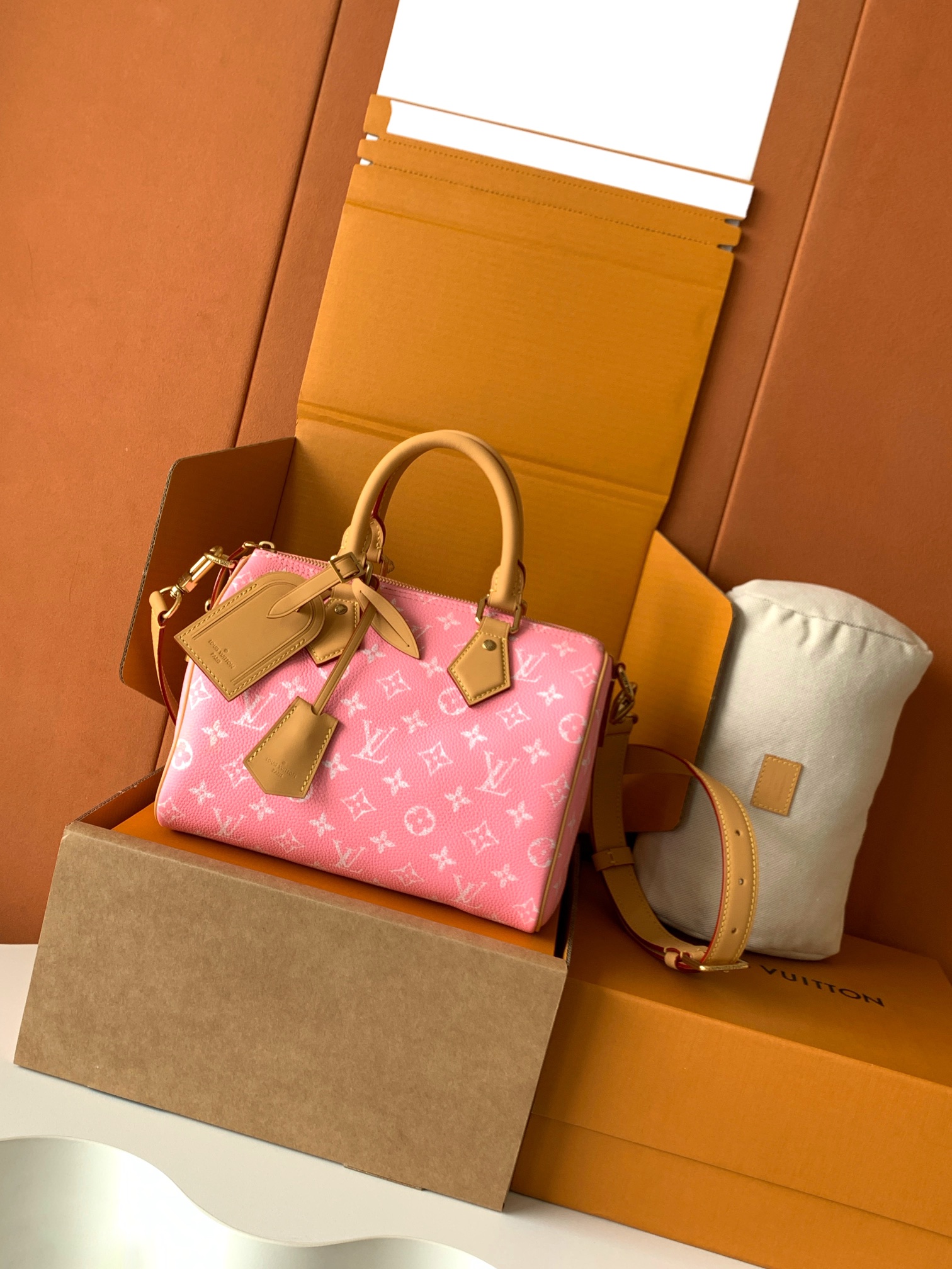 Speedy Bandoulière 25 Leather Shoulder Bag