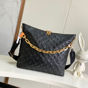 Coussin Monogram Leather Crossbody Bag