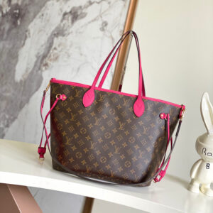 Louis Vuitton Neverfull MM Damier Azur Tote Bag