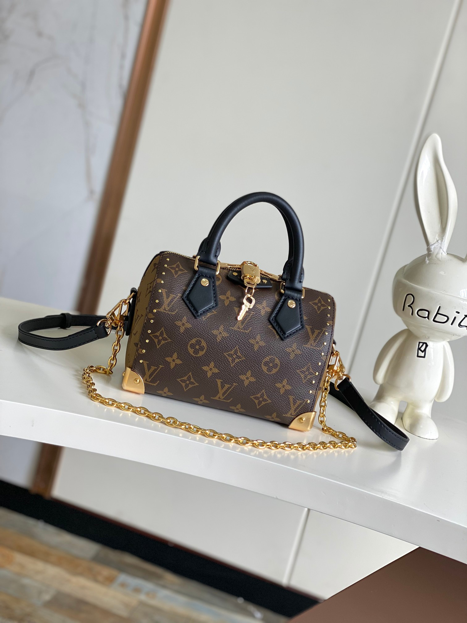 Louis Vuitton Speedy Trunk Handbag M13146