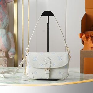 Diane Monogram Empreinte Leather Crossbody Bag