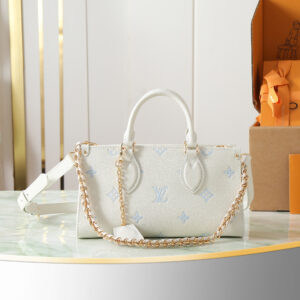Louis Vuitton OnTheGo Small Tote Bag in Monogram Empreinte Leather