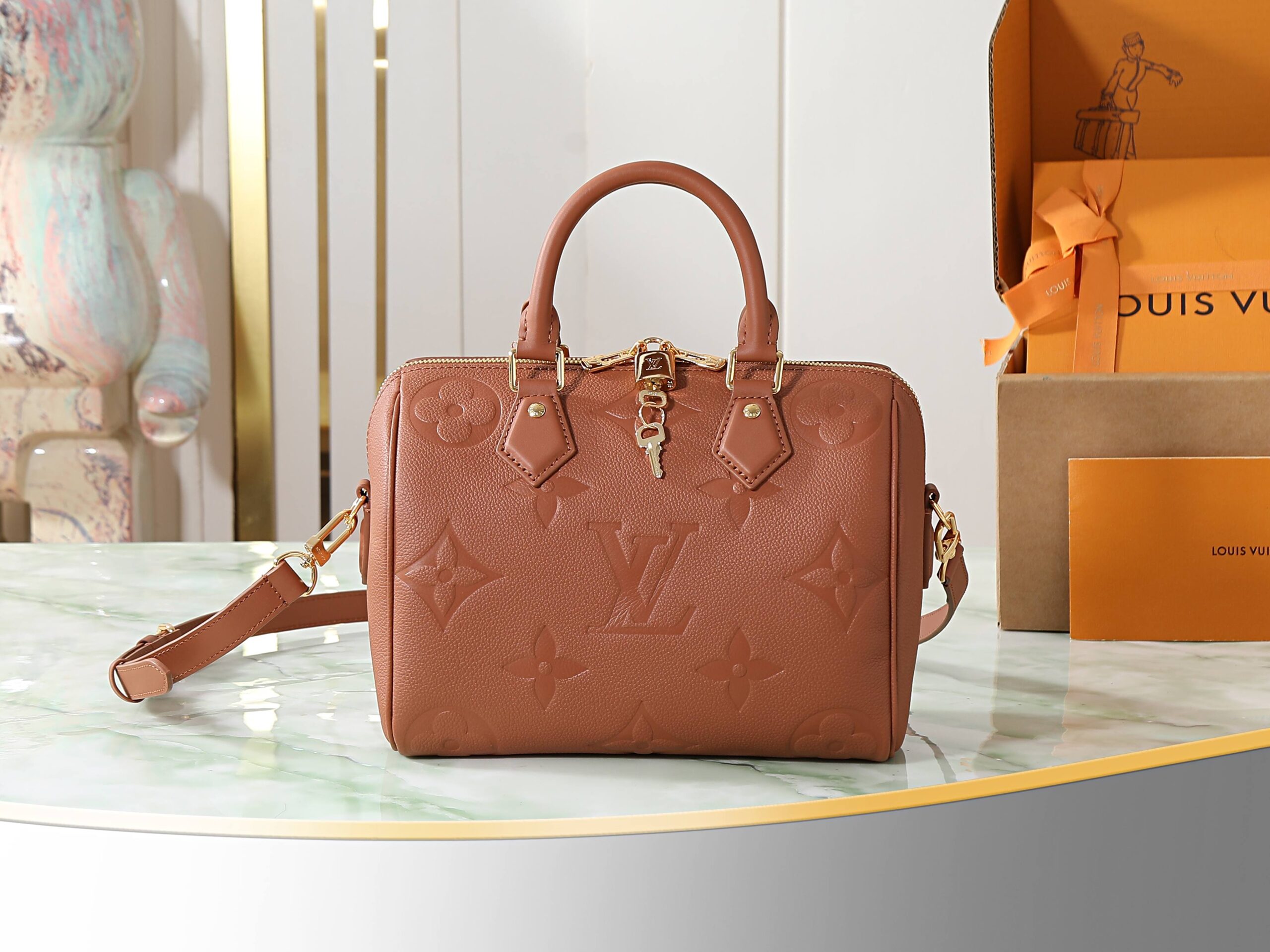 Speedy Bandoulière 25 Leather Crossbody Bag