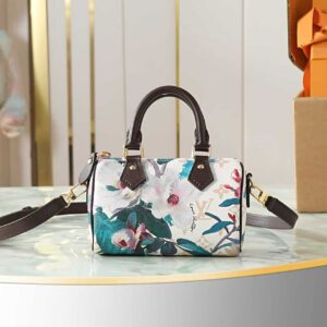 Louis Vuitton Nano Speedy Handbag in Monogram Eden
