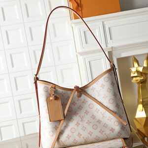 Louis Vuitton Carryall Small Handbag in Monogram Origine Bleu Courrier