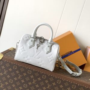 Louis Vuitton Speedy Bandoulière 20 Monogram Empreinte Leather Crossbody Bag
