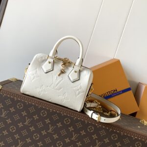 Louis Vuitton Speedy Bandoulière 20 Monogram Empreinte Leather Crossbody Bag