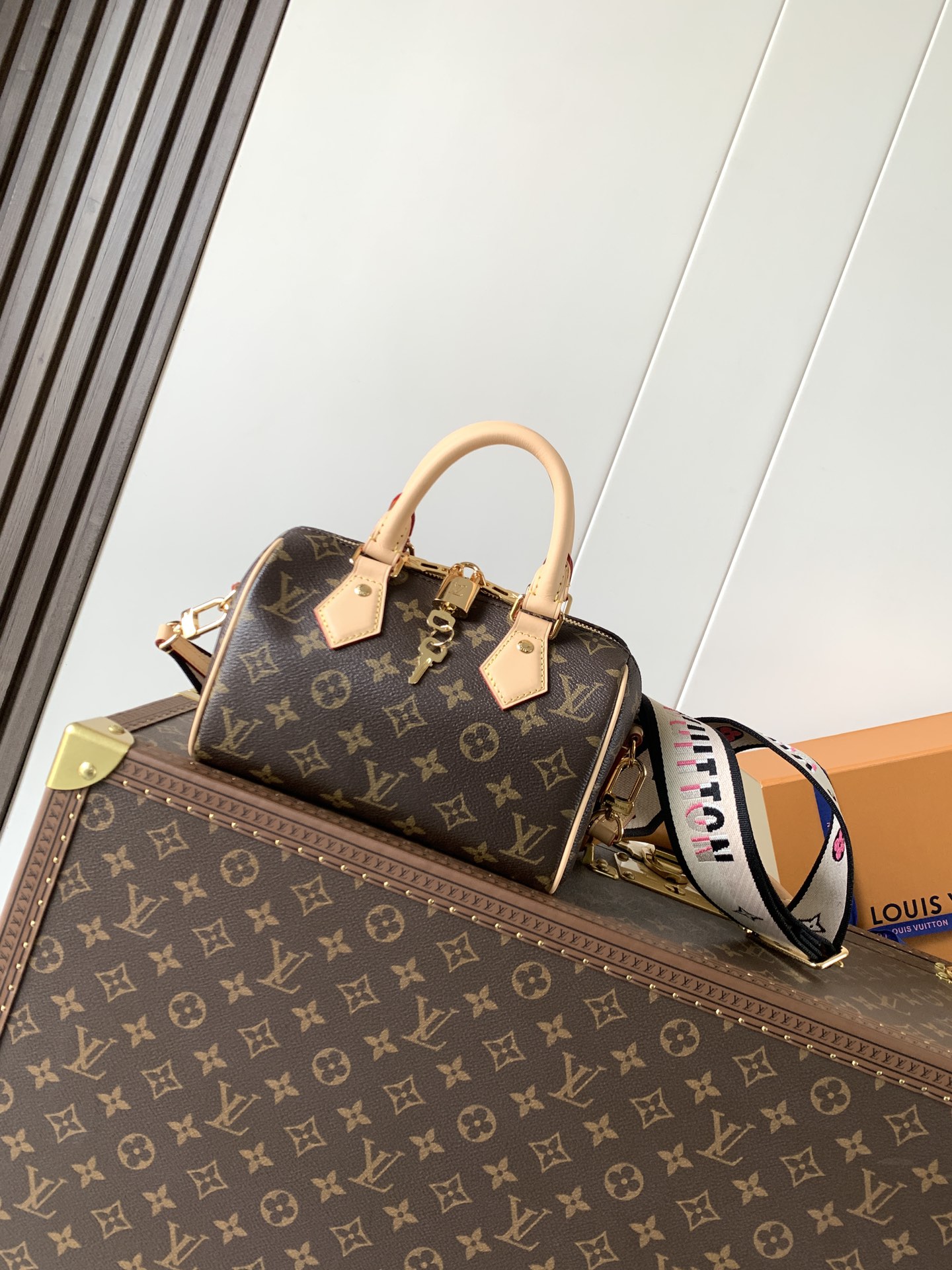 Louis Vuitton Speedy Bandoulière 20 Monogram Crossbody Bag