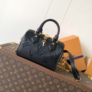 Louis Vuitton Speedy Bandoulière 20 Monogram Empreinte Leather Crossbody Bag