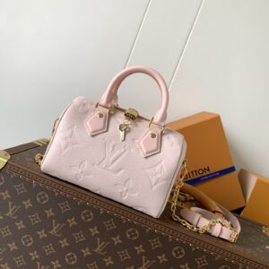 Louis Vuitton Speedy Bandoulière 20 Monogram Empreinte Leather Crossbody Bag