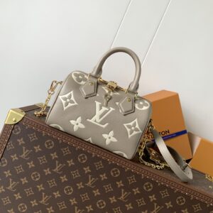 Louis Vuitton Speedy Bandoulière 20 Monogram Empreinte Crossbody Bag
