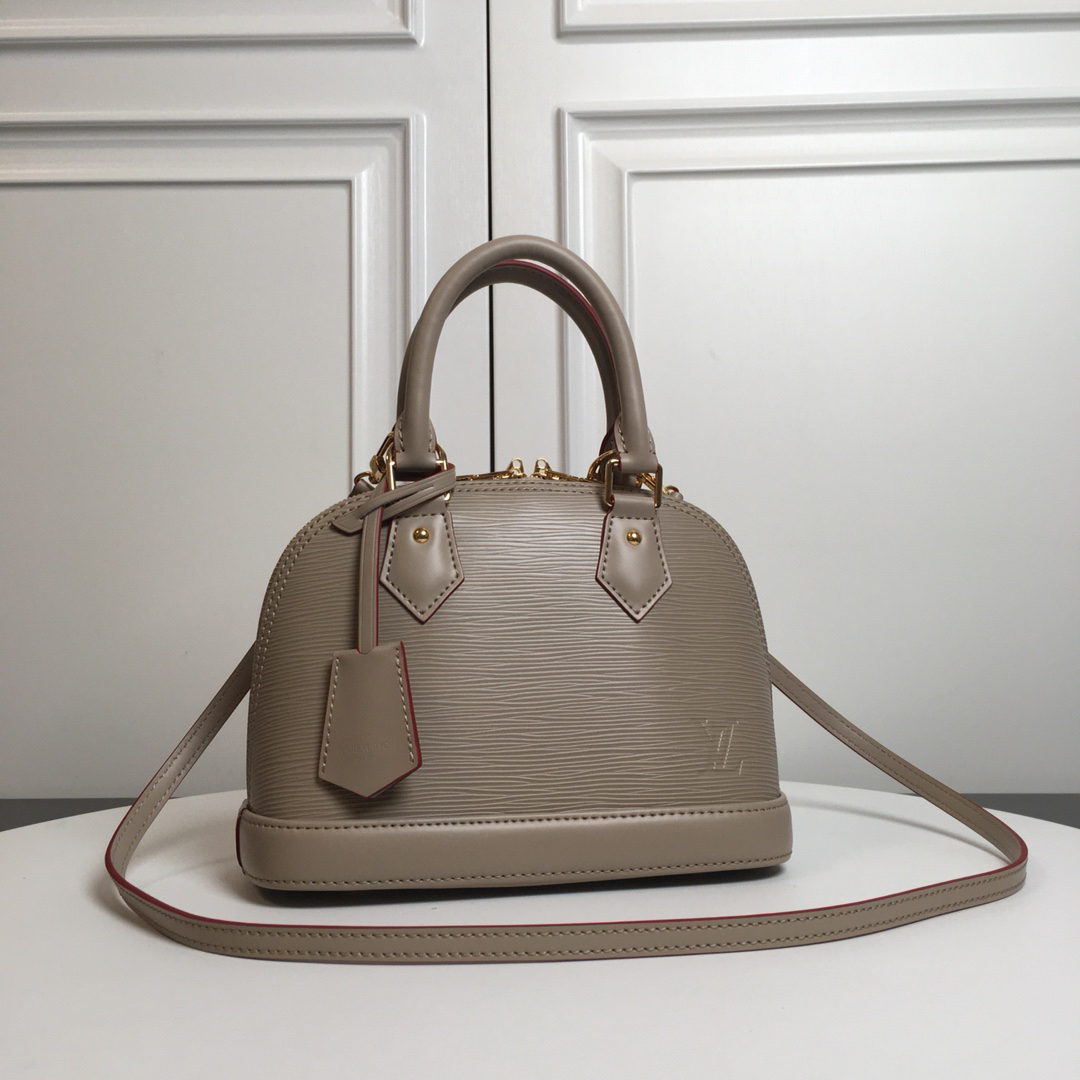 Louis Vuitton Alma BB Epi Leather Handbag