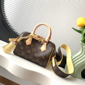 Speedy 18-Style Cowhide Crossbody Bag