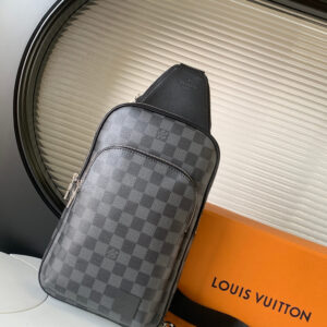 Louis Vuitton Avenue Shoulder Bag in Damier Graphite Canvas