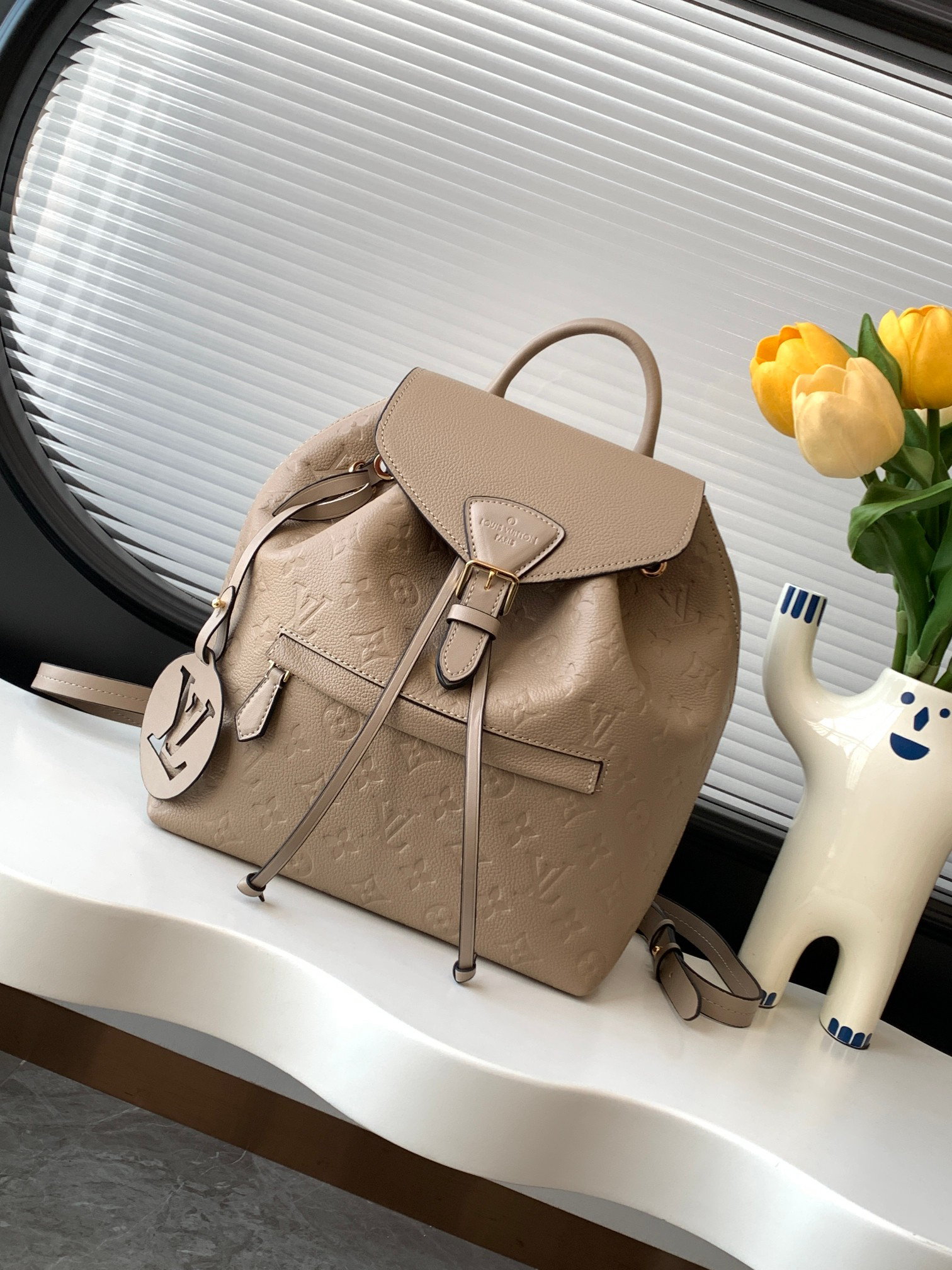 Louis Vuitton Montsouris 45205 Three-Color Backpack