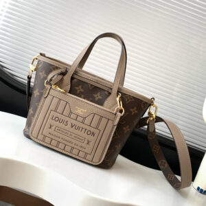 Louis Vuitton Neverfull Bandoulière Inside Out BB Handbag