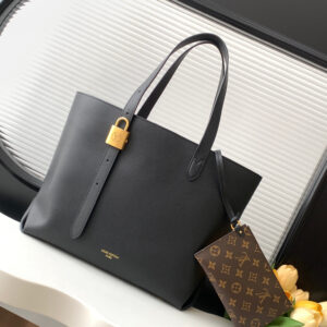 Louis Vuitton Low Key Cabas Medium Leather Tote Bag