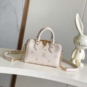 Louis Vuitton Speedy Bandoulière 20 Handbag in Monogram Empreinte Leather