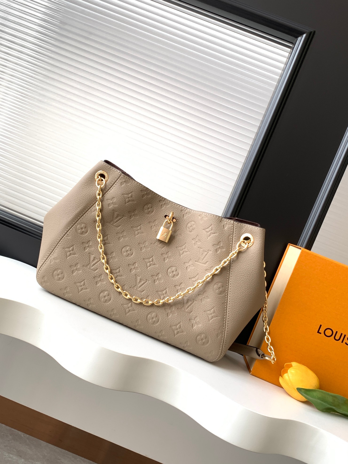 Louis Vuitton Promenade Small Crossbody Bag in Monogram Empreinte Leather