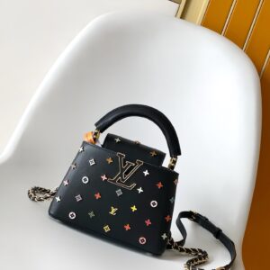 Louis Vuitton Capucines Taurillon Leather Handbag