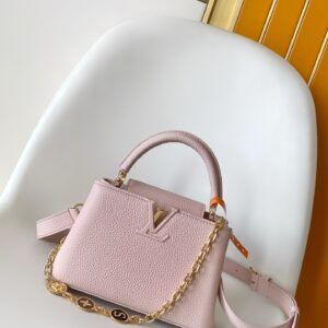 Louis Vuitton Capucines Custom Leather Crossbody Bag
