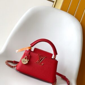 Louis Vuitton Capucines East-West Mini Crossbody Bag