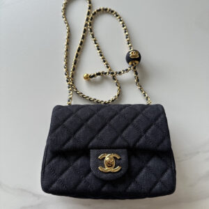 Chanel AS1786 Denim Shoulder Bag