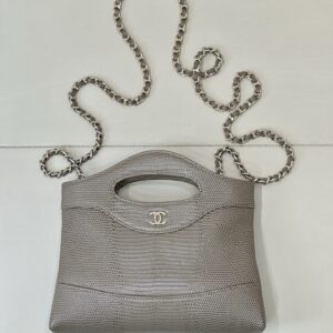Chanel 31 Bag Nano in Embossed Calfskin